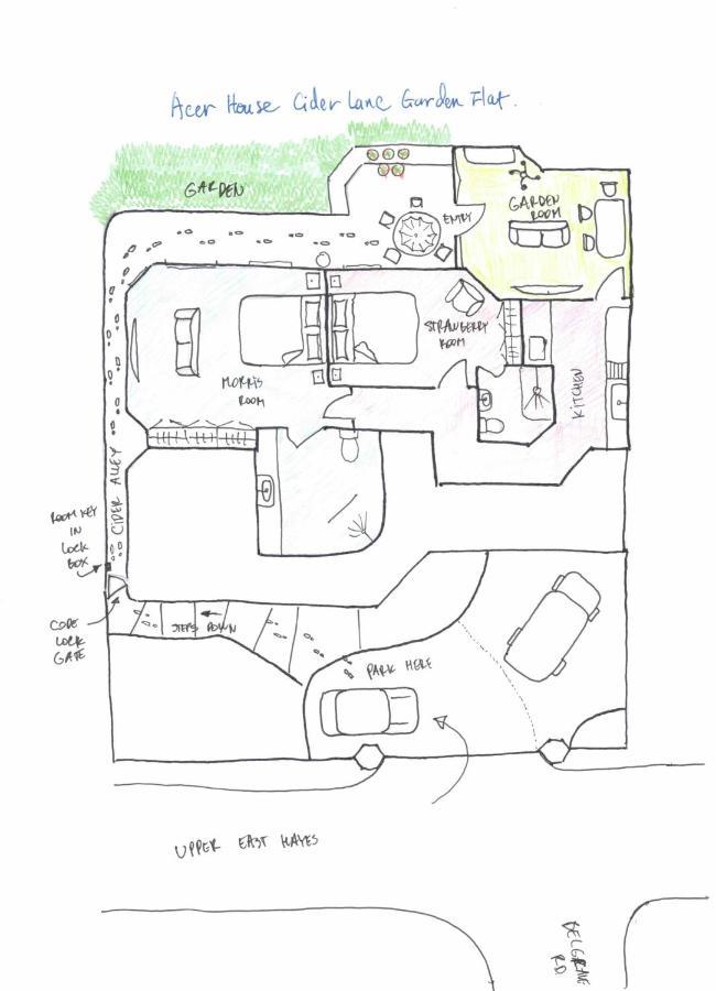 Acer House Stylish Garden Flat Lovely Valley View Dog Friendly Central 바스 외부 사진